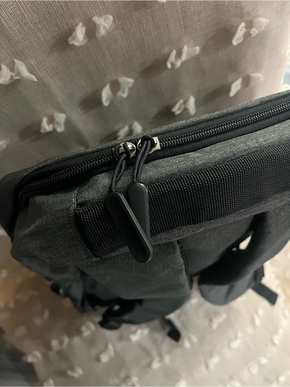 Men's Grey laptop Backpack - Compact Everyday Bag